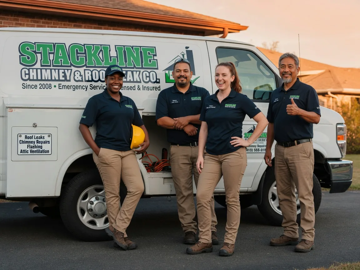 Chimney flashing repair company in Carrier Mills, IL